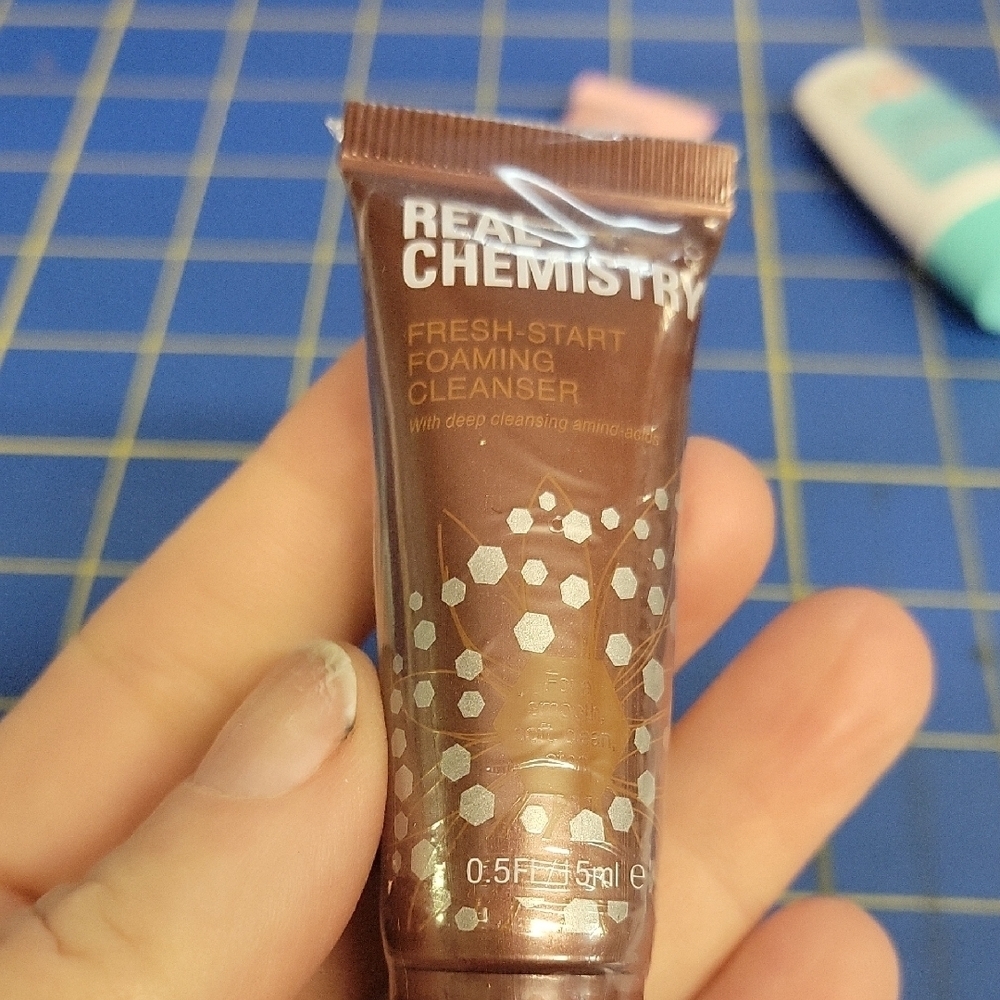 Real Chemistry Fresh Start Foaming Cleanser 5ml Tube